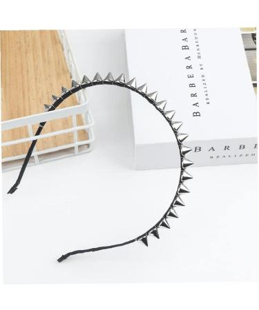 Shop Bemvp Cool Metal Headband with Spike Studs - Gothic Style Punk Hair Clips for Parties | International Shipping - Buy Online on GoSupps.com