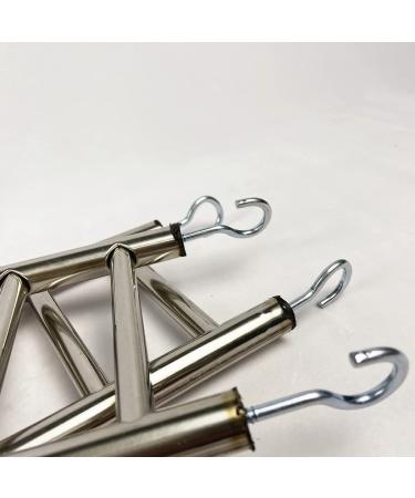 GEKMOR 9-Step Stainless Steel Parrot Ladder for Bird Cages - Rustproof, Nonskid, Portable & Durable - Buy Online on GoSupps.com