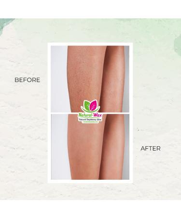 Organic Natural Wax Roll-On Cartridges - Hair Removal Roller Wax (Pack of 3) - Residue-Free Honey Formula - Buy Online on GoSupps.com