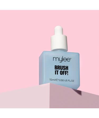 MYLEE Brush It Off Nail Art Gel Brush Cleaner Professional Grade Brush Cleaner for Nail Art Brushes Vegan Clear and Alcohol-Free Cleanser Solution - Buy Online on GoSupps.com