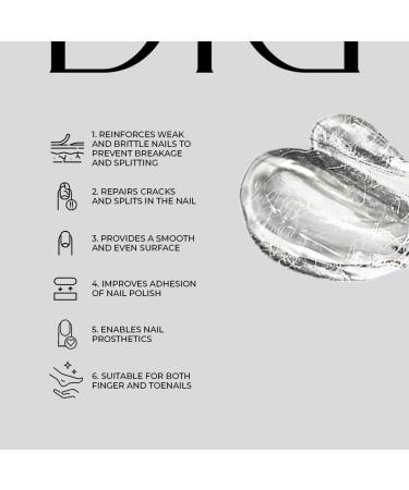 Didier Lab - Premium Fiber Glass Solid Builder Gel for Nails - Hard Gel Builder for Extension - Nail Strengthener - LED UV Builder Gel for Nails - Split Nail Repair - Nail Hardener Gel - 15 ml 15 ml (Pack of 1) Fiber Glass Gel - Buy Online on GoSupps.com