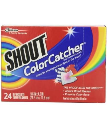 Shout Color Catcher - 24 Sheets | Ultimate Laundry Solution for Color Protection | International Shipping Available - Buy Online on GoSupps.com