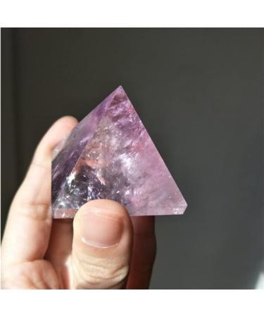 Natural Crystal Rough 40mm Natural Amethyst Purple Quartz Crystal Pyramid Beautiful Natural Crystal Stone QINTINYIN - Buy Online on GoSupps.com