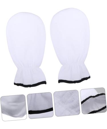 Beavorty 6 Pairs Maintenance Care Gloves Womens Mittens Cloth hot Wax Hand Gloves Wax Glove Supplies Working Gloves spa Paraffin Wax Cover Body White Polyester Miss moisturizing Cover - Buy Online on GoSupps.com