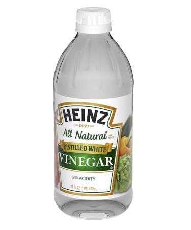 Heinz All-Natural Distilled White Vinegar 5% Acidity 16 Fl Oz - 2-Pack - Buy Online on GoSupps.com