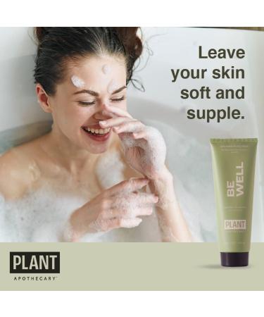 Plant Apothecary Be Well Sulfate Free Body Wash for Men and Women - Moisturizing Shower Gel with Essential Oils and Vitamin E Vitamin B5-250 ml - Buy Online on GoSupps.com