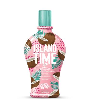 Island Time Dark Bronzing Blend DHA Caramel & Black Walnut Extract12oz