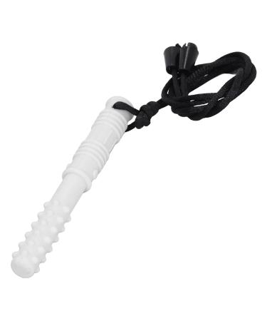 Baby Chew Necklace Improve Pain 5pcs Teething Safe Biting Silicone Sensory Chew Necklace Stylish for Babies (White) - Buy Online on GoSupps.com