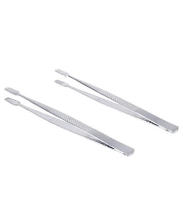WINOMO Stamp Tweezers Philately Stamp Collector Tool - 2 Pieces