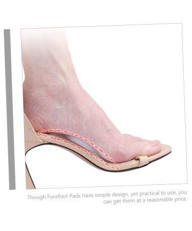 3 Pairs Triangle Shaped Forefoot Pads - Anti-Slip Metatarsal Cushions for High Heels | Soft Insole Inserts for Comfort - Buy Online on GoSupps.com