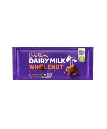 Cadbury Cadbury Wholenut milk milk 120g x 16 bars imported from the UK