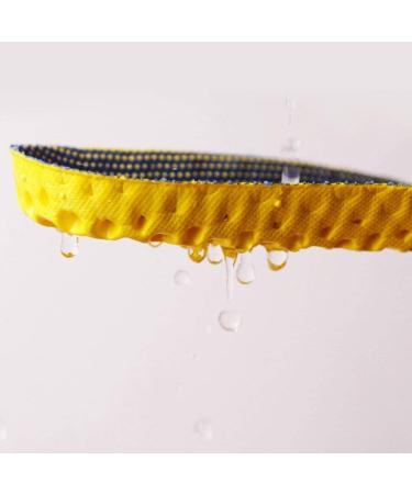 Silicone Sports Insoles - Breathable, Sweat-Absorbing Shoe Inserts with Nice Black Design - Buy Online on GoSupps.com