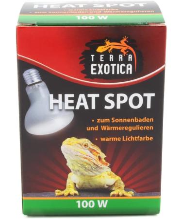 Terra Exotica 100W Heat Spot 3 Pack - Ideal Reptile Terrarium Lighting & Heat Lamps - 25W to 150W Options Available - Buy Online on GoSupps.com