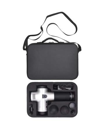 Awesome carrying bag for hypervolt plus massage device portable waterproof shockproof travel storage bag for hyperice hypervolt muscle massage device 5 slots carrying bag