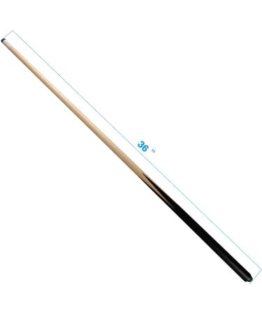 Kids Pool Cue Sticks Set - 36 One Piece & 42 2-Piece Billiards Cue Sticks - 12mm Cue Tip - Set of 4 & Set of 2 - Buy Online on GoSupps.com