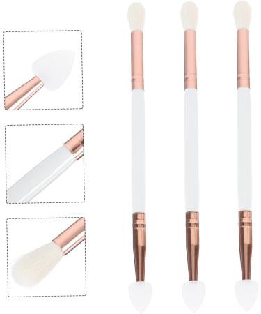 Baluue 3pcs Eye Shadow Brush Eyeshadow Blending Brush Simple Eyeshadow Brush Home Use Eyeshadow Brush Nylon - Buy Online on GoSupps.com