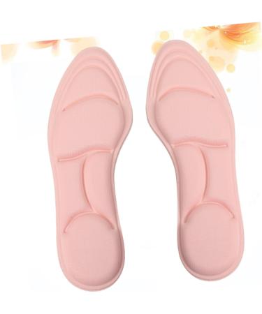 FRCOLOR 2pcs Insoles for Plantar Exercise Arch Support Shoe Inserts Breathable 5D Pink Sponge Full Pad for Ultimate Comfort & Absorption - Buy Online on GoSupps.com