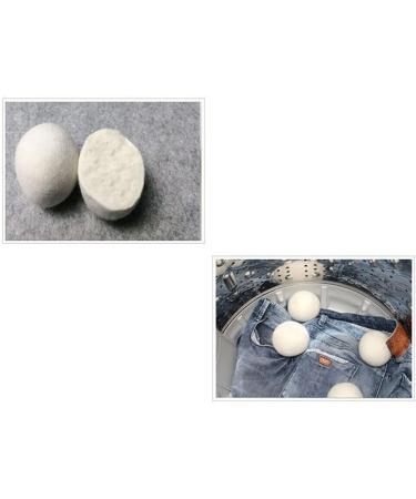 SPORTARC Wool Dryer Balls 6pcs Reusable Organic Fabric Softener Alternative Reduce Wrinkles & static cling Shorten Drying Time - Buy Online on GoSupps.com