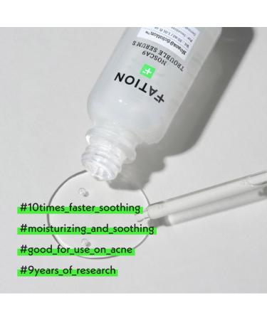 NOSCA9 Soothing Serum S - Rapid Hydrating Calming Serum with 5-Layer Ceramide Complex &Fresh Centella Asiatica Advanced Barrier Repair for Sensitive Skin Korean Skin Care (1.01 Fl Oz (Pack of 1)) - Buy Online on GoSupps.com