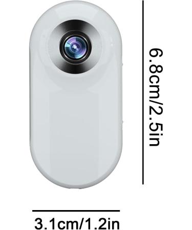 Pets Collar Camera Pets Sports Action Camera Pets Wireless Collar Cameras with 170 Ultra Wide Angle Lens Portable Pup Collar Cam Pets Camera Collars Mini Pets Neck Cam for Home and Outdoor Whiteee - Buy Online on GoSupps.com