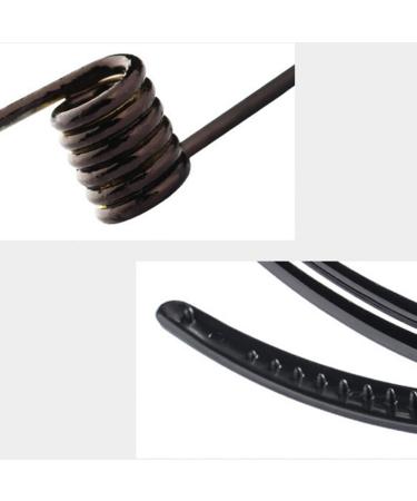 Buy 12pcs Black Hairpins & Hair Clips for Women | Durable Crocodile Hair Clamps | Perfect Headwear Accessories (4.9 cm) - Buy Online on GoSupps.com