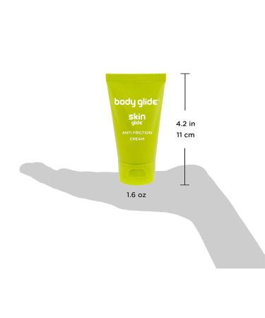 Body Glide Skin Glide Anti Friction Anti Chafing Cream helps prevent rubbing leading to chafing blisters & irritation | Anti chafe for thighs feet groin butt nipples neck waist & more | 1.6oz 1.6 Ounce (Pack of 1) - Buy Online on GoSupps.com