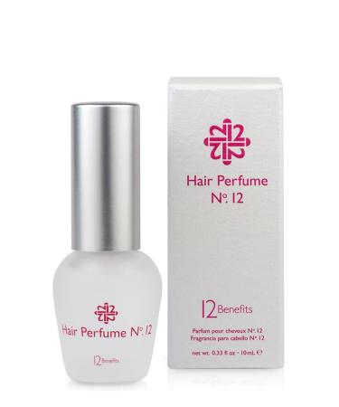 12 Benefits Hair Perfume Mist No. 12, Awapuhi and Papaya Scent, Hair Fragrance.33 Ounce