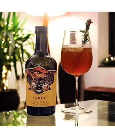 Jones Trust Your Gut Organic Apple Cider Vinegar With Honey Made With The Mother 20 Shots (500ml) - Buy Online on GoSupps.com