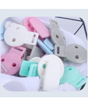 Meokro Pacifier Holder Set - 5 Plastic Holders in White/Opulent Garden - Ideal for International Shipping | Shop Now! - Buy Online on GoSupps.com