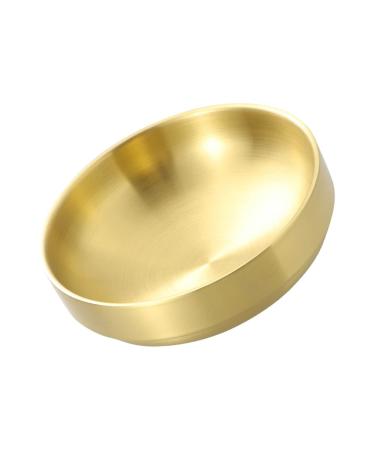 Doitool 1 piece 304 Rocking foam shell Shaving soap foam mug stirring bowl made of stainless steel shaved pot bowl for the wet shaving razor shell made of stainless steel the bladder stainless steel 304 man cream