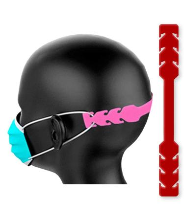 Buy OcioDual 4 Mask Extender Hook - Red Anti-Tightening Ear Protector for Pain Relief | International Shipping Available - Buy Online on GoSupps.com
