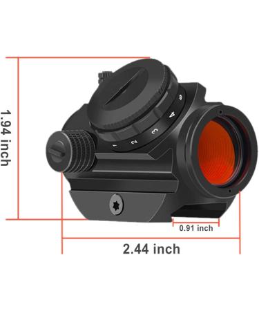 Feyachi RDS-22 Micro Red Dot Sight - 2 MOA Compact Scope - Buy Online on GoSupps.com
