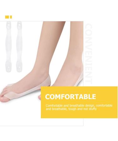 Beavorty Silicone Toe Spacers & Bunion Corrector Set - Thumb Splint with Big Toe Strap for Overlapping Toes - 4 Piece Toe Separator Kit - Buy Online on GoSupps.com