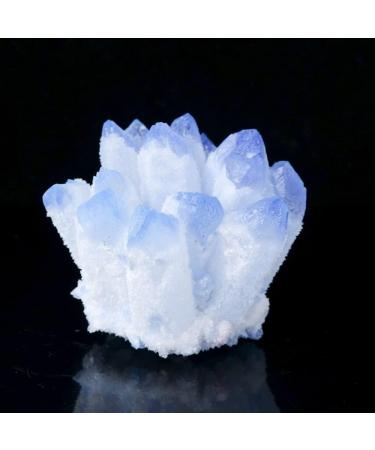 Natural Crystal Rough Home Natural Crystal Stone Blue Phantom Quartz Crystal Cluster Rock Stones Reiki Specimen Home Deco dingchi (Color : Blue Cluster Size : 300-400g) 300-400g Blue Cluster - Buy Online on GoSupps.com