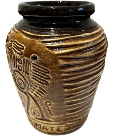 CBSe Yerba Mate Tea Set - Natural Energy Drink with Guarana | Complete CBSe Mate Tea Starter Kit | Energy Booster with Ceramic Cup Gourd and Bombilla - Buy Online on GoSupps.com