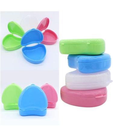 Buy FARUTA 4x Denture Bath Box with Ventilation Holes | Storage for False Teeth | Perfect for Travel | Random Color Options Available - Buy Online on GoSupps.com
