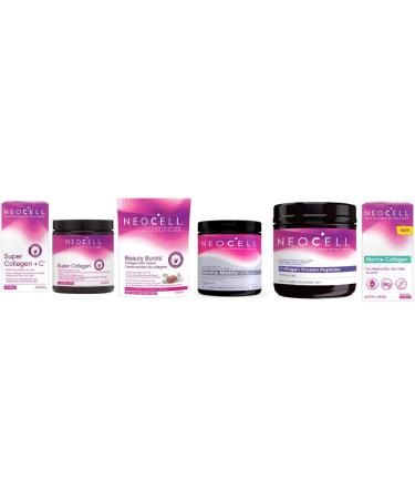 Neocell Marine Collagen Collagen Capsules Type 1 & 3 Hydrolyzed Collagen with Hyaluronic Acid & Vitamin C 120 Capsules - Buy Online on GoSupps.com