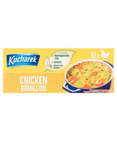 Kucharek Chicken Stock Cube 120g (Pack Of 12)