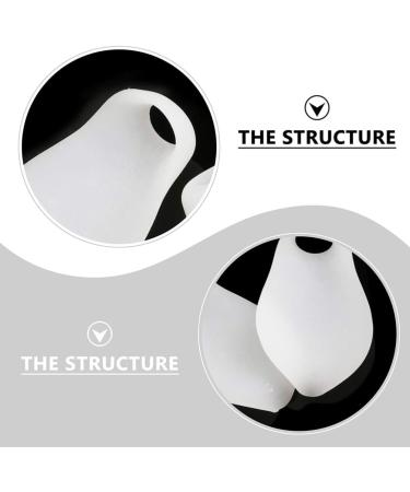 Pinky Toe Splint Protector Gel - 6 Pairs Little Toe Separator for Tailors Bunion, Blister Shield Spacer Cover - Pinky Hammer White - Buy Online on GoSupps.com