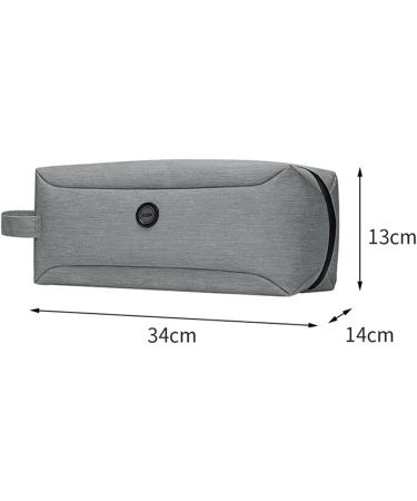 Levigo Large Capacity Nylon Hair Dryer Bag - Waterproof & Anti-Shock Travel Storage for Home & Travel - Light Grey - Buy Online on GoSupps.com
