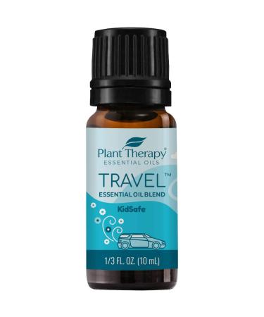 Plant Therapy Travel Essential Oil Blend 10 mL (1/3 oz) 100% Pure Undiluted Natural Aromatherapy Therapeutic