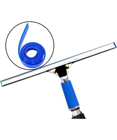 41 Inch Rubber Strip Glass Squeegee Refills Window Cleaner Scraper Strip Replacement Window Glass Cleaning Tool 2 Colors Black - Buy Online on GoSupps.com