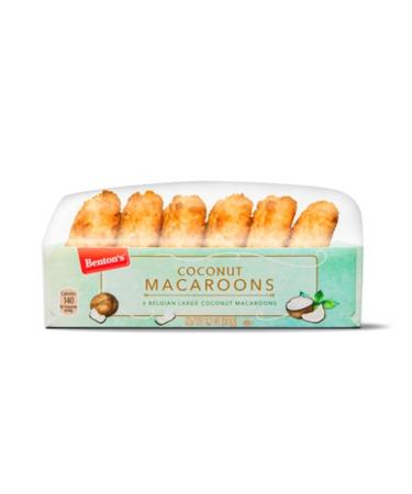 2 Packs Benton's Coconut Macaroons, 7.8 oz each (Total 15 oz) 7.8 Ounce (Pack of 2)