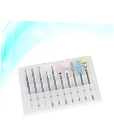 Beavorty nail drill kit ceramic nail drill bit diamond nail drill bit manicure drill bits diamond cuticle nail bits nails drill bits nail painting kit nail drill tool alloy grinding head medium Picture 1 - Buy Online on GoSupps.com
