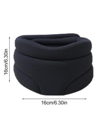 Orthopedic Neck Extensor Support Pillow - UncoZy Relief for Cervical Spine Pressure | Ideal for Men & Women | Black - Buy Online on GoSupps.com