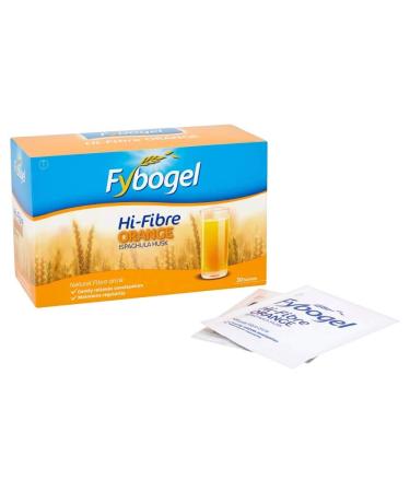 Fybogel Hi-Fibre Sachets (Orange) - 30 Sachets