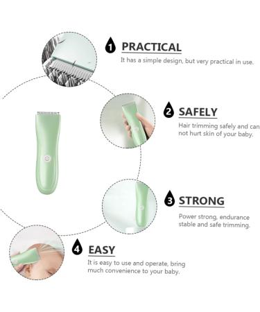 Kids Electric Hair Trimmer - Silent Hair Cutter for Toddlers and Newborns - Buy Online on GoSupps.com