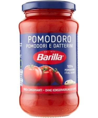  Italian Gourmet E.R. Barilla Tomato and Datterini Sauce 100% Italian Tomato Sauces 400 g + Italian Gourmet Pulp 400 g 12 Pieces - Buy Online on GoSupps.com