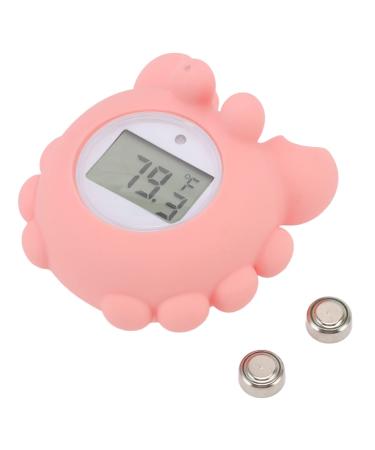 Crab Shaped Baby Bath Thermometer  Bath Tub Floating Toy Thermometer Infant Bath Safety Water Temperature Tester with Intelligent Timing Measure Function