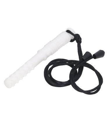 Sensory Chew Chain Gum Massager 5 Pcs Baby Teething Necklace - Food Grade Silicone (White) - Buy Online on GoSupps.com